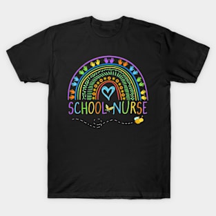 School Nurse  with Little Hands  School Nurse T-Shirt